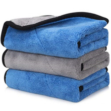 Car Washing Plush Thick Super Absorbent Lint Free Ultra Soft Microfiber Car Cleaning Towel